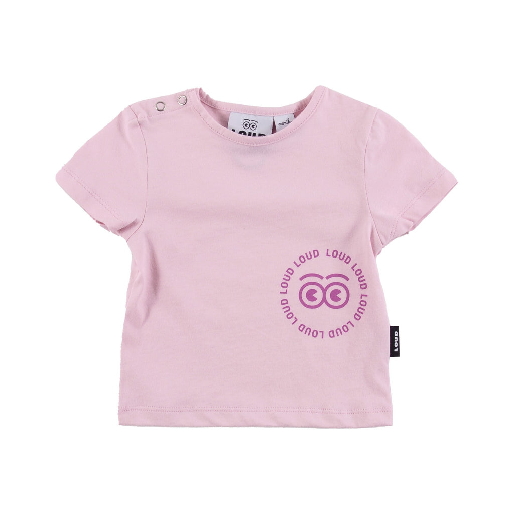 Loud T-shirt Jellybeanzkids Loud Regular Fit T-Shirt-Soft Pink