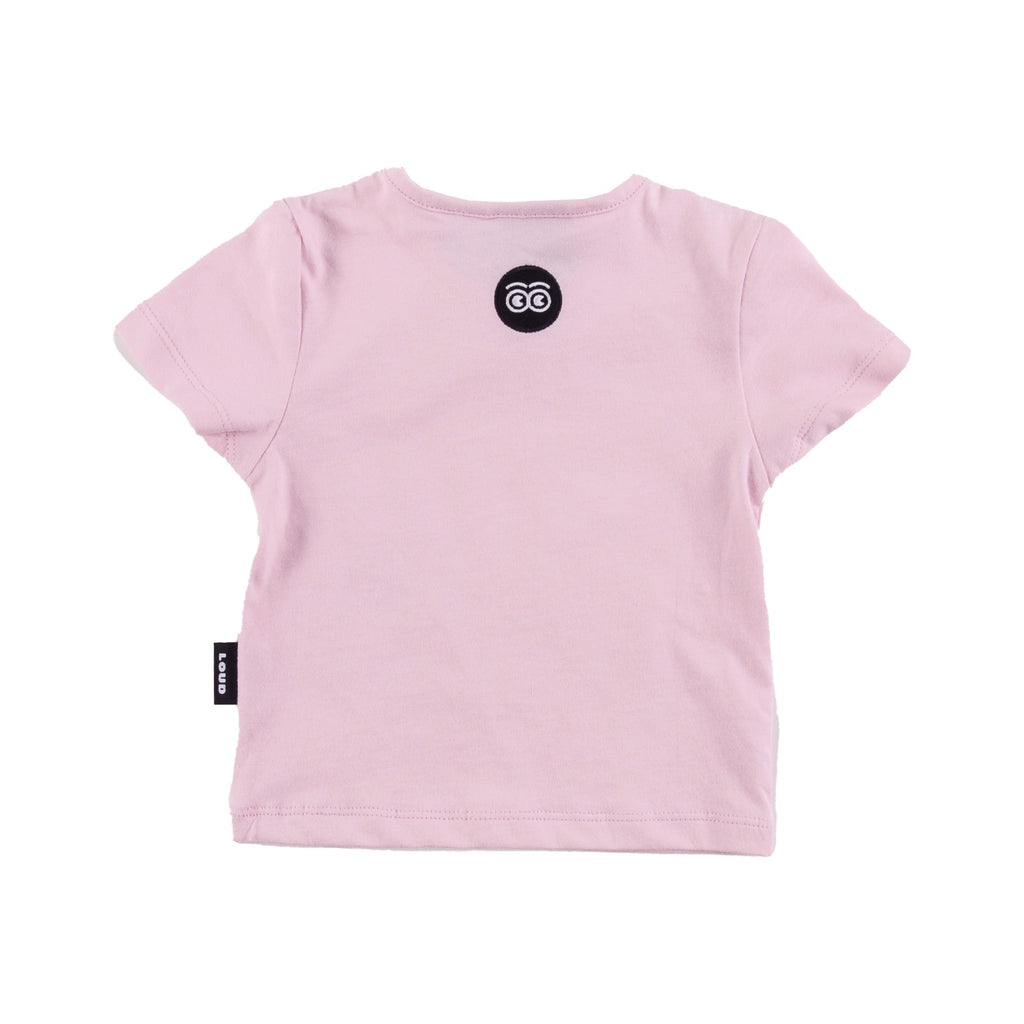 Loud T-shirt Jellybeanzkids Loud Regular Fit T-Shirt-Soft Pink