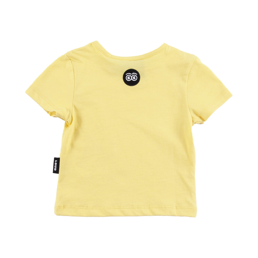 Loud T-shirt Jellybeanzkids Loud Regular Fit T-Shirt-Yellow