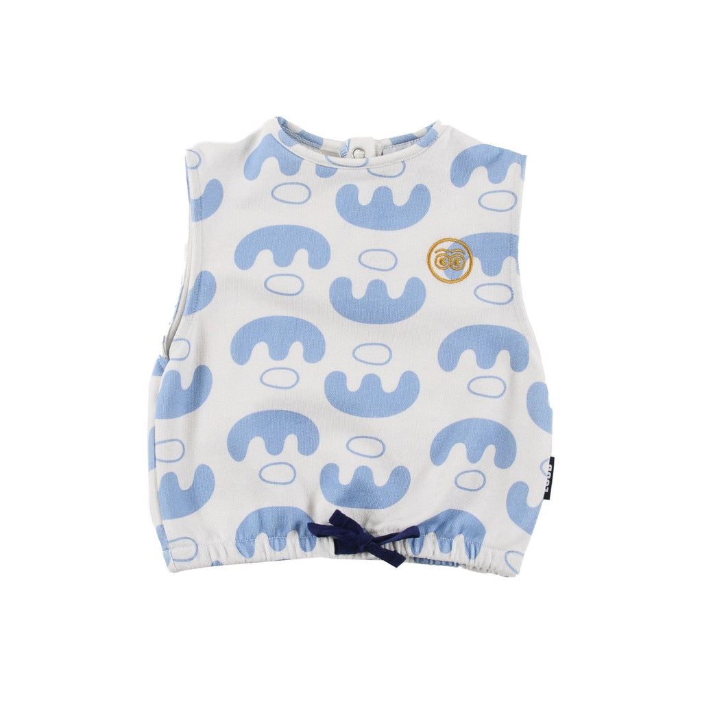 Loud T-shirt Jellybeanzkids Loud Sleevless Blouse-Abstract boat