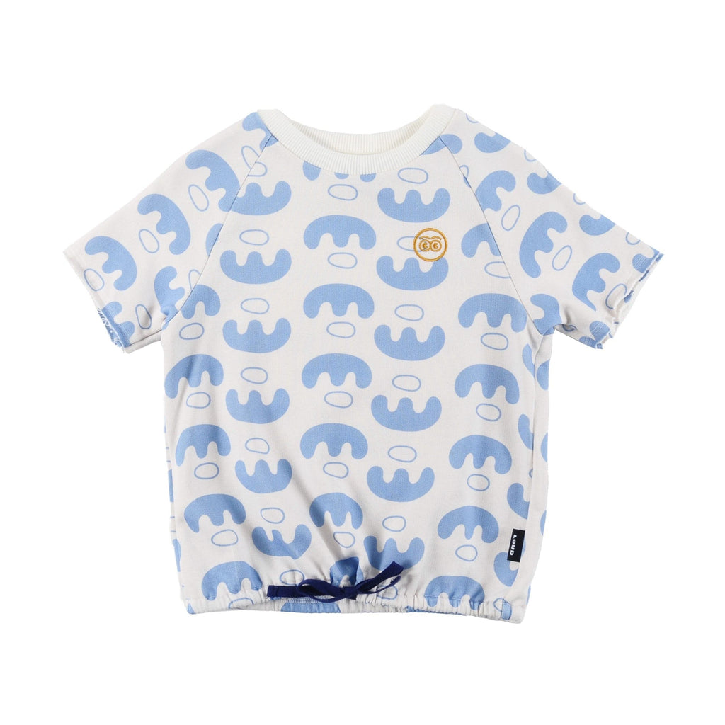 Loud Top Jellybeanzkids Loud Raglan Top-Abstract Boat