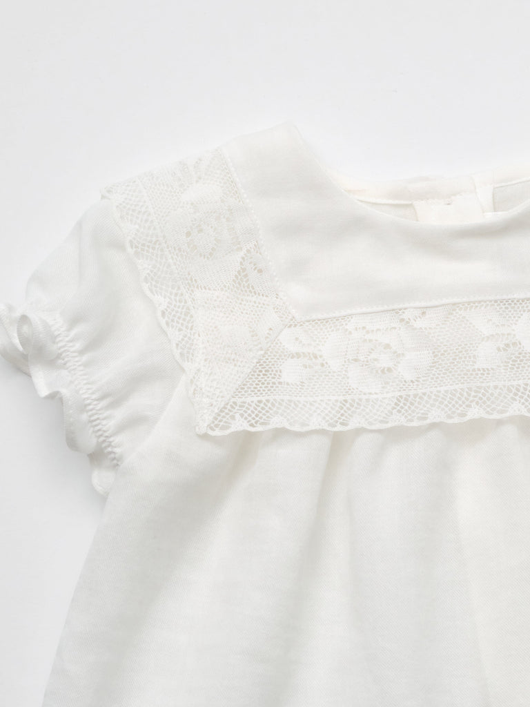 Louisiella Shirt Jellybeanzkids Louisiella Baby Blanche Blouse