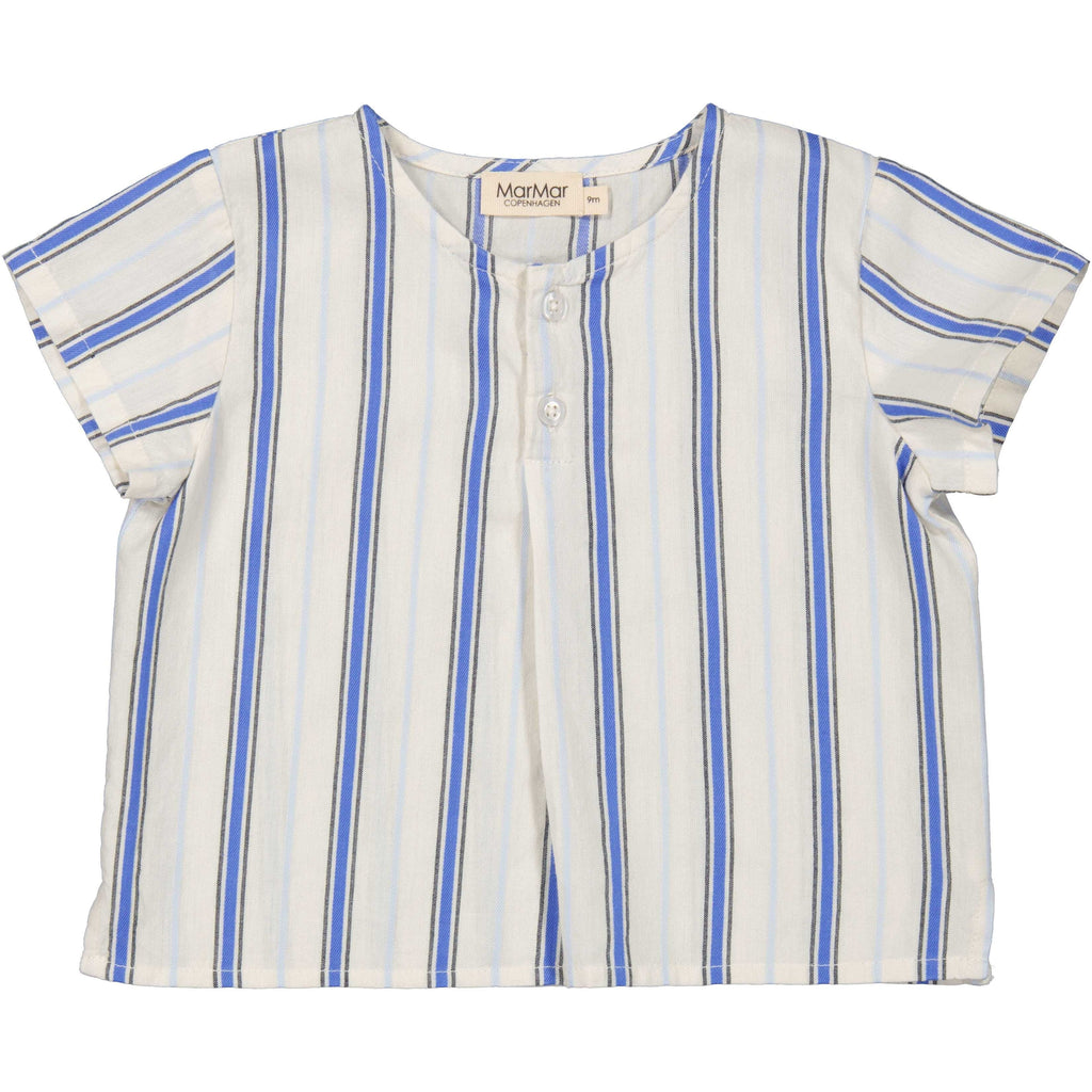 MarMar Copenhagen Set Jellybeanzkids Marmar Chambray Striped Toddler Set