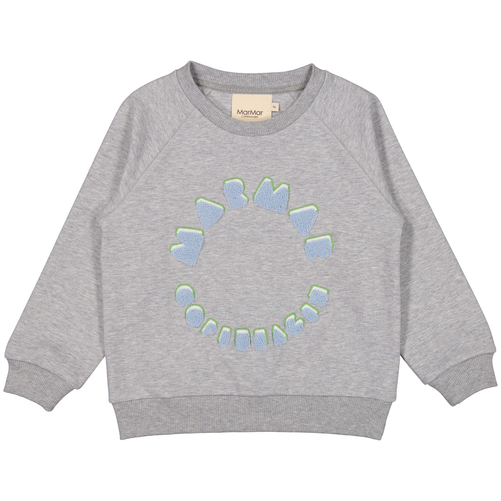 MarMar Copenhagen Sweatshirt Jellybeanzkids Marmar Theos Sweatshirt- Blue Logo