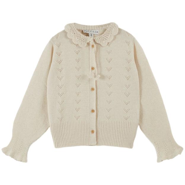 Emile Et Ida Crochet Cardigan