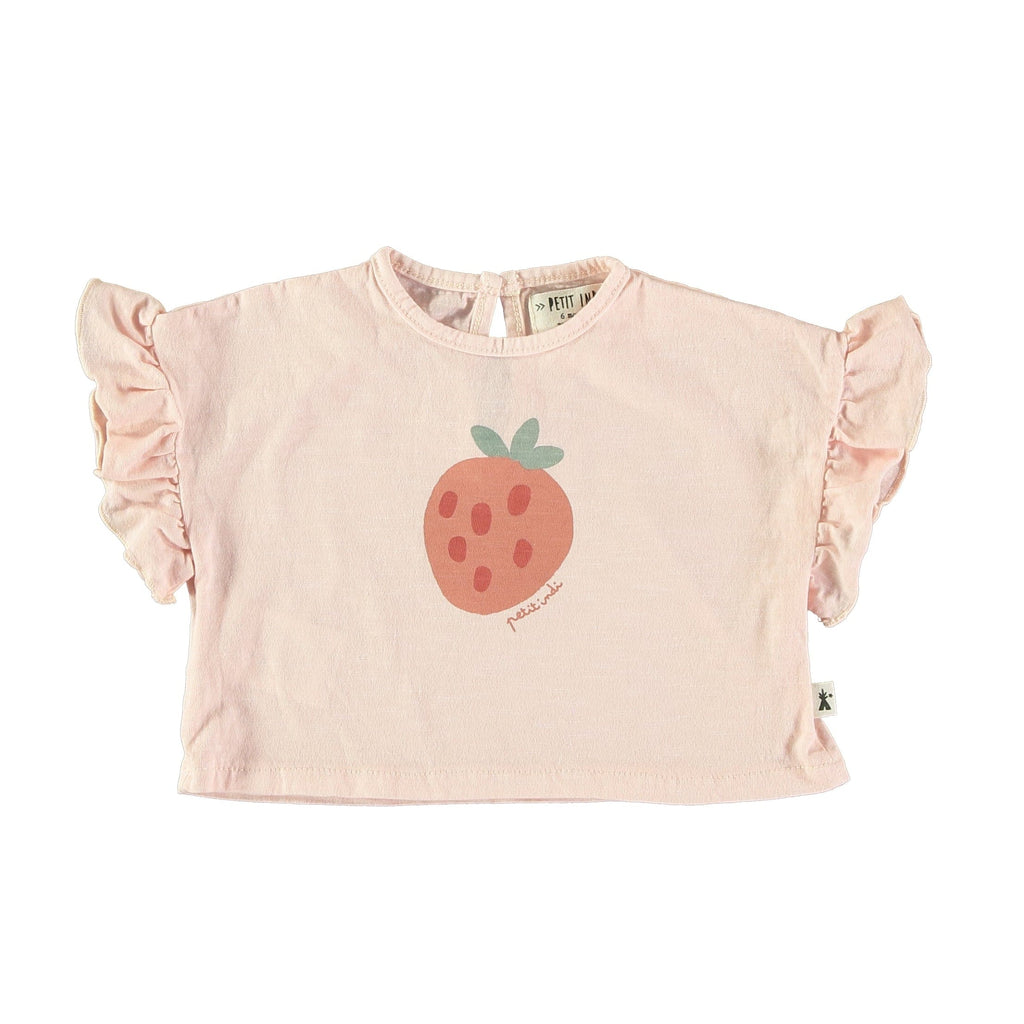 Petit Indi T-shirt Jellybeanzkids Petit Indi Strawberry T-Shirt