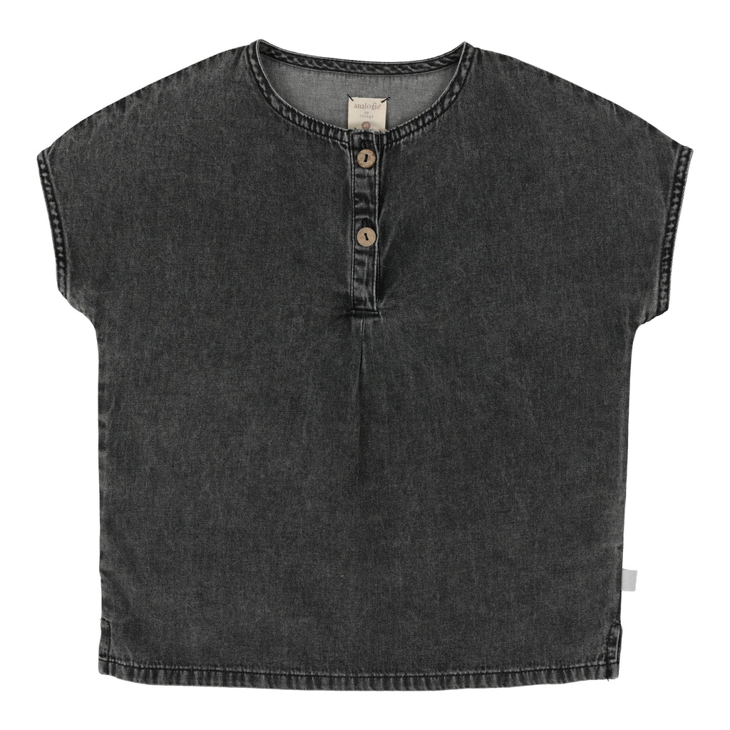 Lil Legs Shirt-Black Wash