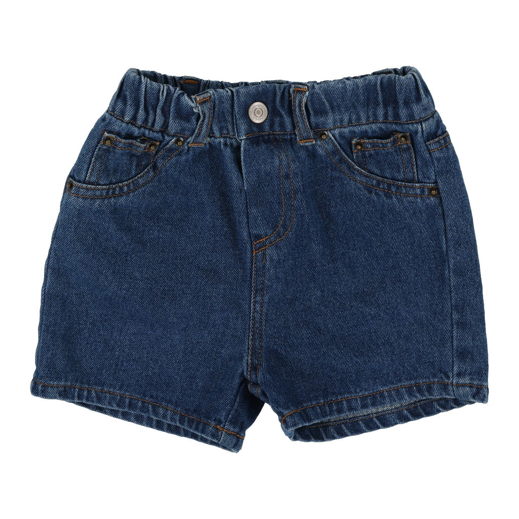 Lil Legs Boys Shorts - Darkwash Denim