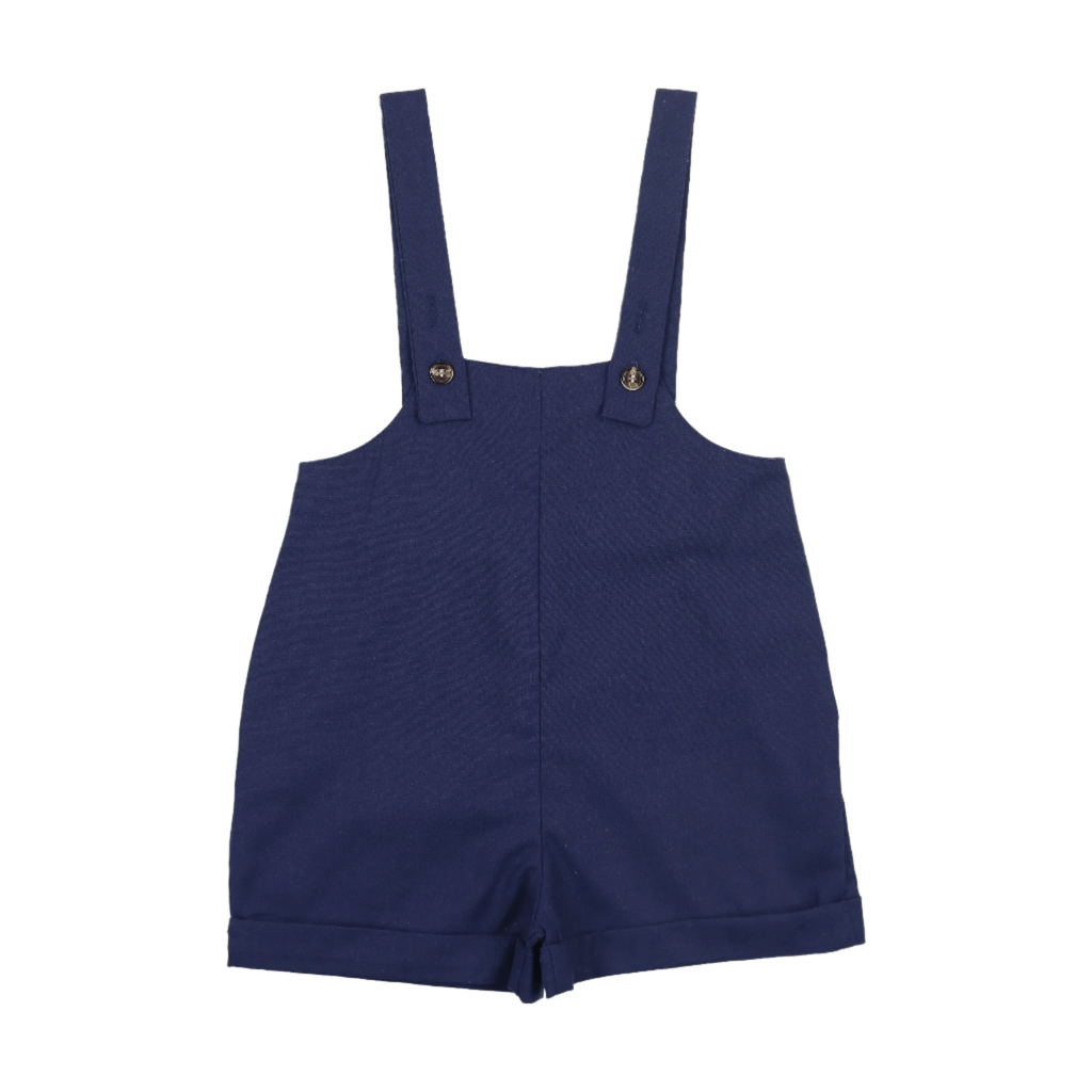 Sweet Threads Rompers Jellybeanzkids Sweet Threads Franklin Romper-Cobalt Blue