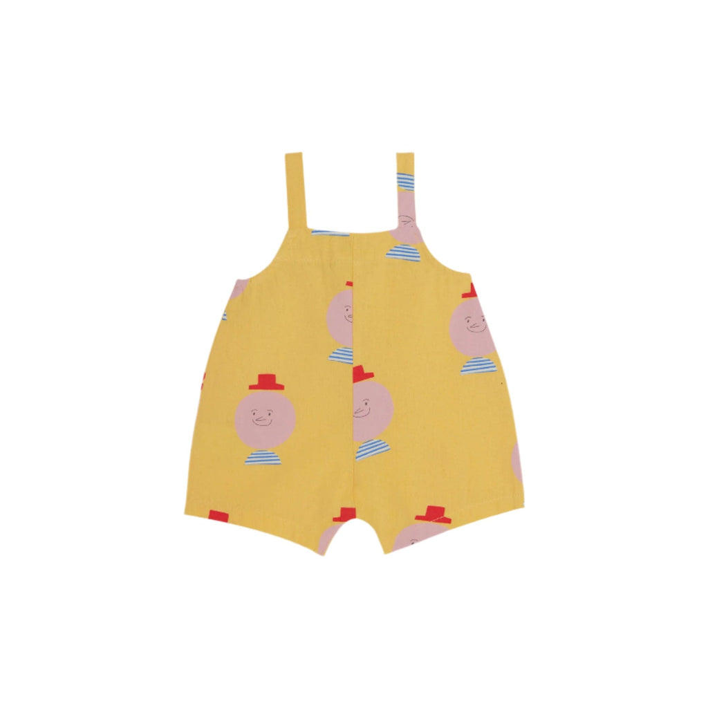 The Campamento Romper Jellybeanzkids The Campamento Mr Happy Man Baby Dungaroo