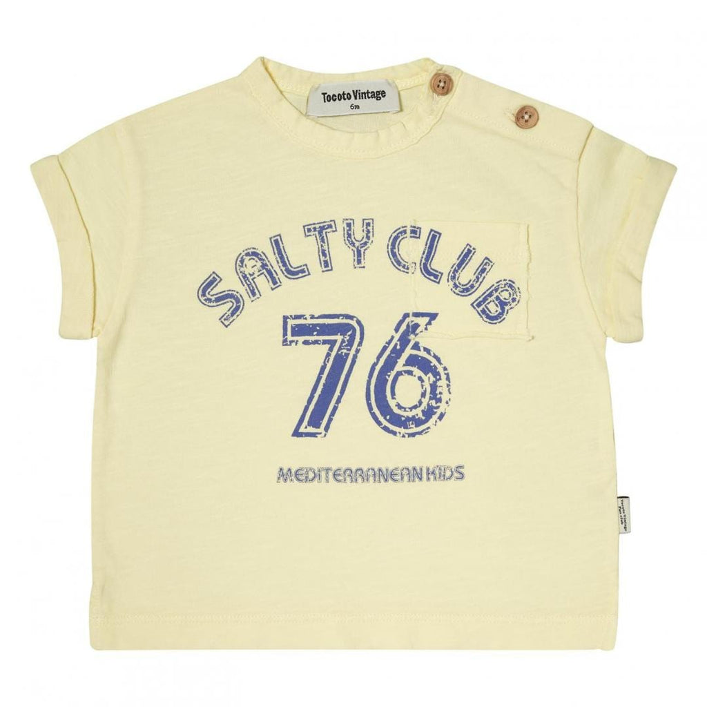 Tocoto Vintage T-shirt Jellybeanzkids Tocoto Salty Club T-Shirt