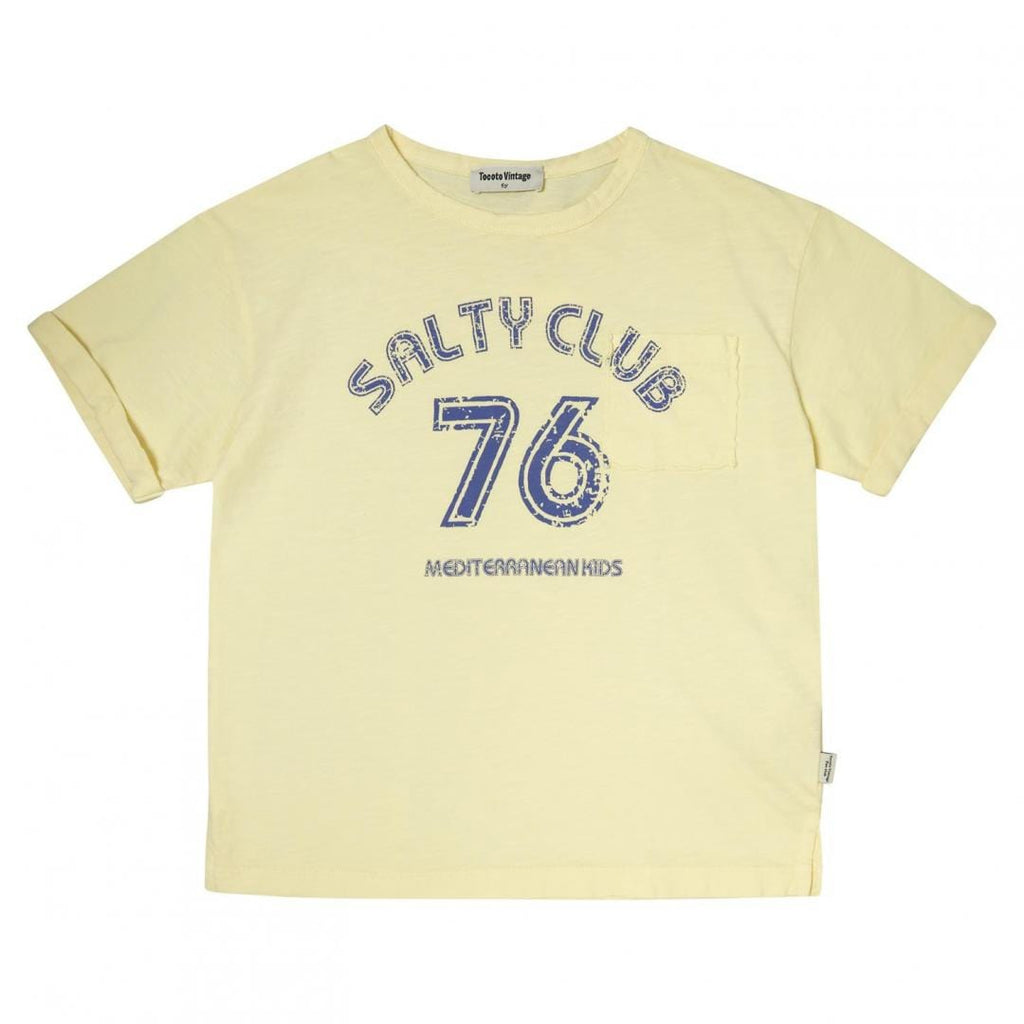 Tocoto Vintage T-shirt Jellybeanzkids Tocoto Salty Club T-Shirt