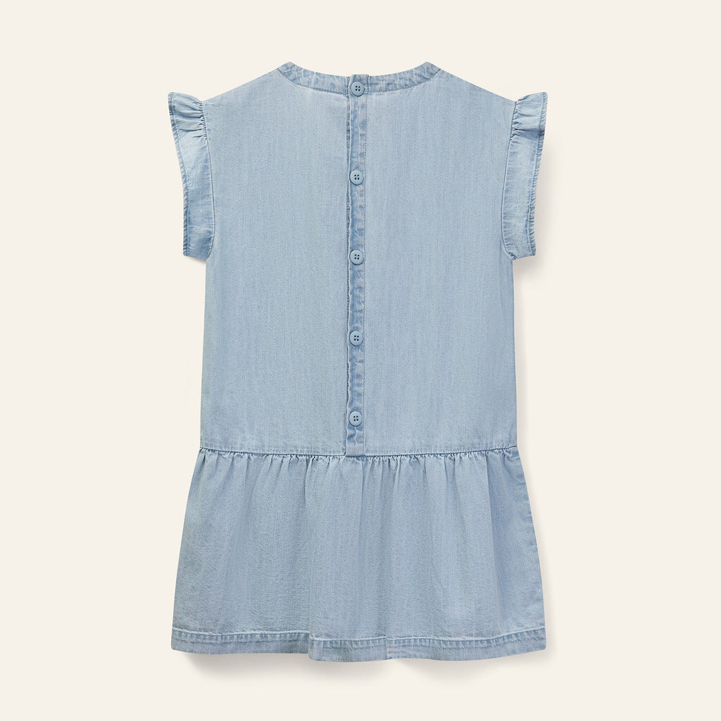 Wynken Dress Jellybeanzkids Wynken Glider Denim Dress