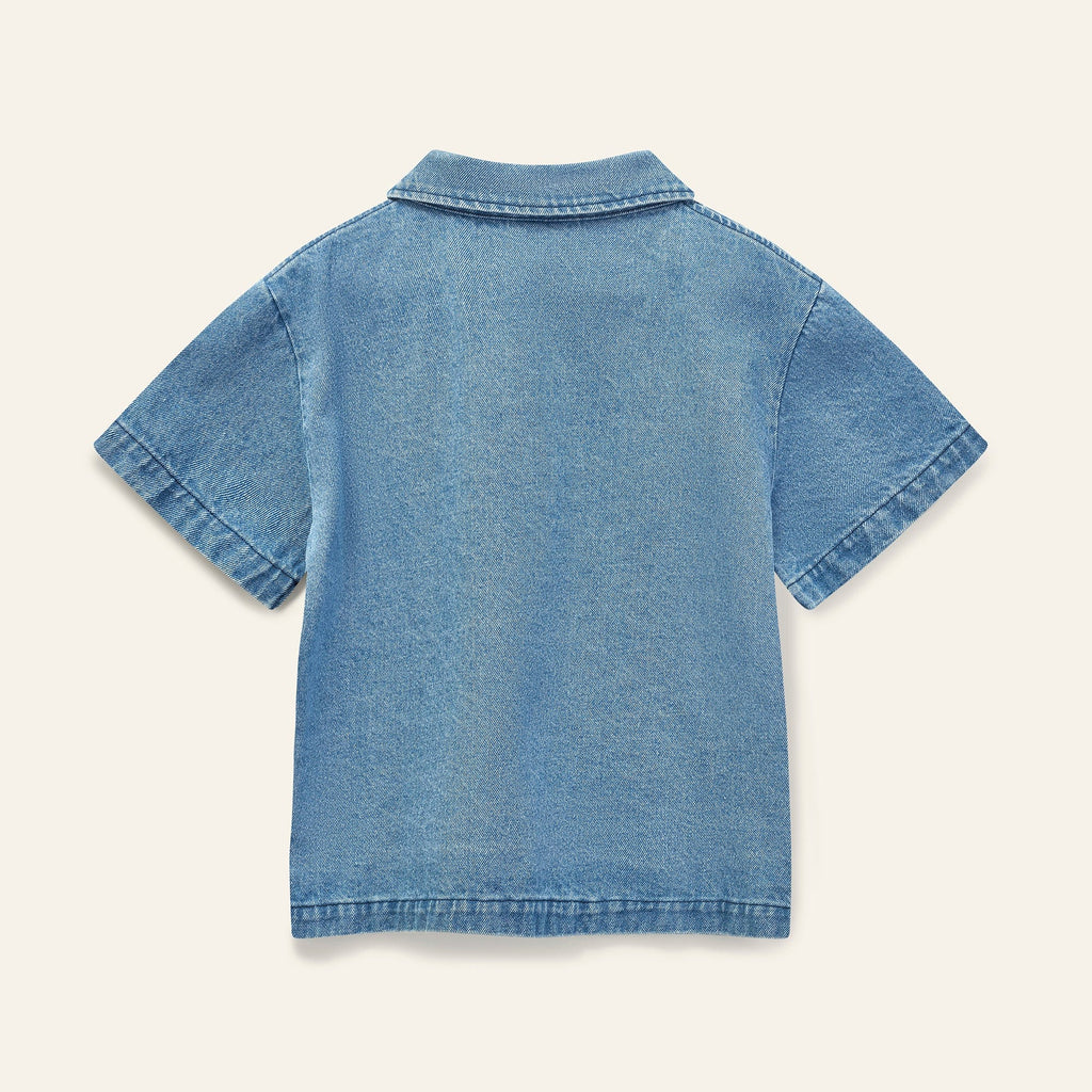 Wynken Shirt Jellybeanzkids Wynken Day Denim Shirt