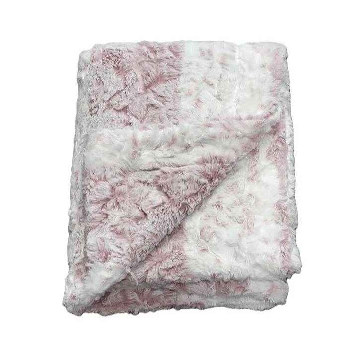 Zandino Couture Blanket Jellybeanzkids Zandino Couture Theodore Plush Blanket- Mauve OS