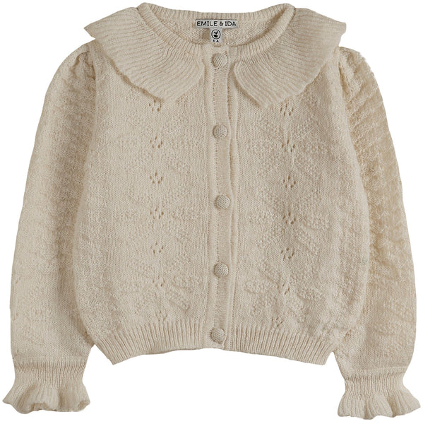 Emile et Ida Cardigan- Ecru - 10