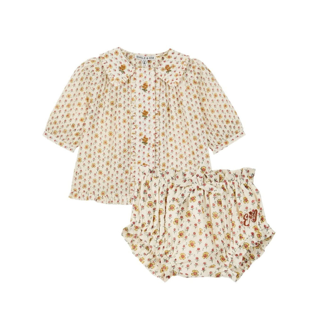 最安値で 【 emile et ida 】BABY RIBJUMPSUIT 18M ベビー・キッズ